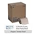 Georgia-Pacific Pacific Blue Basic Recycled Paper Towel Roll (Previously Branded Envision) by GP PRO (Georgia-Pacific), Brown, 26401, 350 Feet Per Roll, 12 Rolls Per Case