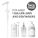 1 Gallon Pump Dispenser - Leak-Proof Pump for Gallon Jug with 1.5