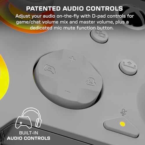 Turtle Beach Afterglow Wave Wired RGB Gaming Controller - Licensed for Xbox Series X|S, Xbox One & Windows PCs - Mappable Buttons, Hall-Effect Hair Triggers, Companion App - Grey by Turtle Beach - Image 2