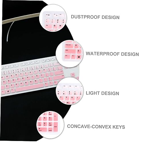 Fundas de teclado impermeables de silicona para protección Kbp NUOBESTY 6
