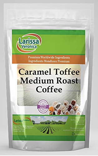 Caramel Toffee Café en Grano Tostado Medio 16 oz