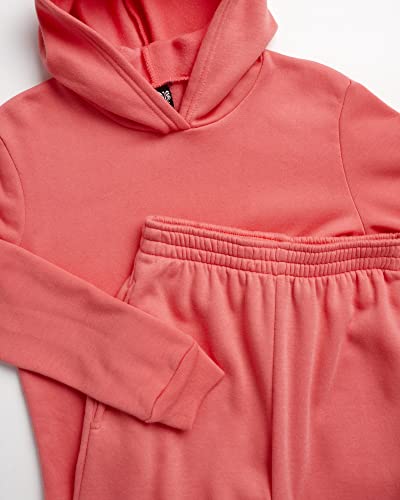 Real Love Girls Sweat Suit Set - 4 Piece Soft Fleece Lightweight Pullover Hoodie and Jogger Sweatpants for Girls (Sizes 5-16)3