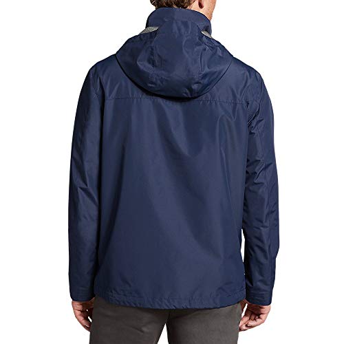 Image of Eddie Bauer Men's Rainfoil WeatherEdge Waterproof Packable Hooded Rain Jacket