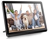 Digital Picture Frame 10 Inch Smart Digital Photo Frames Electronic Picture Frame Slideshow with IPS Screen Remote Control Easy Setup and Share Photos Video for...