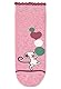 Sterntaler Baby Mädchen Fliesen Socken Baby Glitzer-Flitzer Soft Maus Strümpfe - Fliesen Rutsch Socken Baby - mit Vollplüsch - rosa meliert, 18