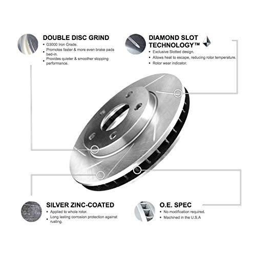 R1 Concepts Front Rear Brakes And Rotors Kit |Front Rear Brake Pads| Brake Rotors And Pads| Ceramic Brake Pads And Rotors |Hardware Kit|Fits 2007-2021 Lexus Lx570, Toyota Land Cruiser, Sequoia, Tundra #TOP5