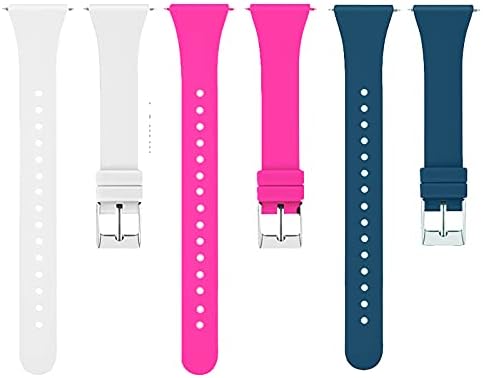Diagram showing large and small watch band dimensions and how to measure wrist circumference.