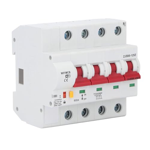 Disjoncteur WiFi commutateur intelligent 80A 4P avec télécommande Bluetooth