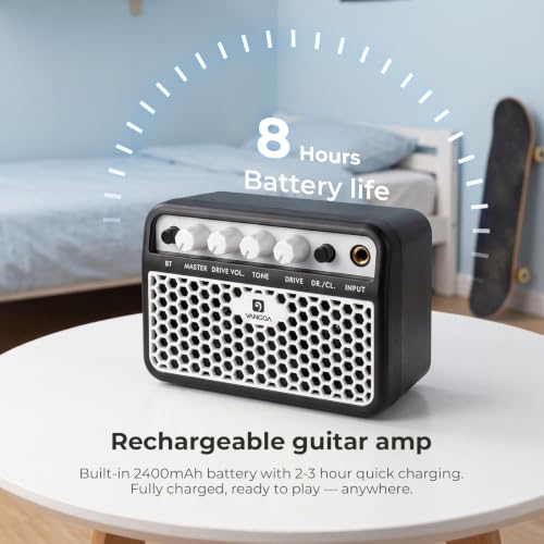 Image of Vangoa 30 Inch Kids Electric Guitar Starter Kit with Amp - Red