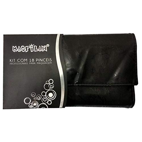 Kit Com 18 Pincéis Profissionais Macrilan KP3-8A