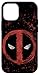 Marvel Deadpool Wade Wilson Icon Paint Splatter Case for iPhone 12/12 Pro
