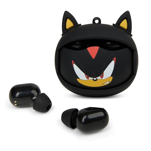 Image of Sakar - Wireless Earbuds Sonic, True Wireless Bluetooth Earbuds with Active Noise Cancelling, in-Ear Headphones with Charging Case, Shadow