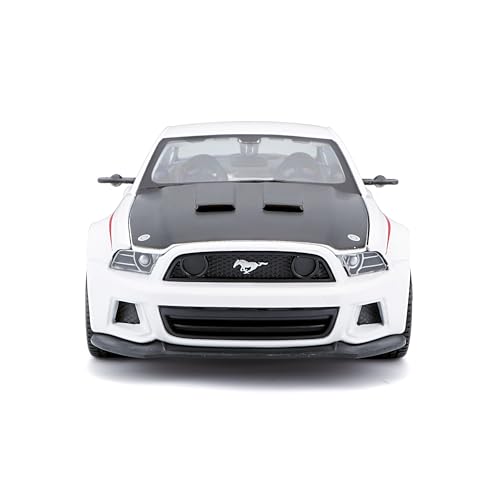 Maisto  Ford Mustang Street Racer, Color Blanco (31506W)