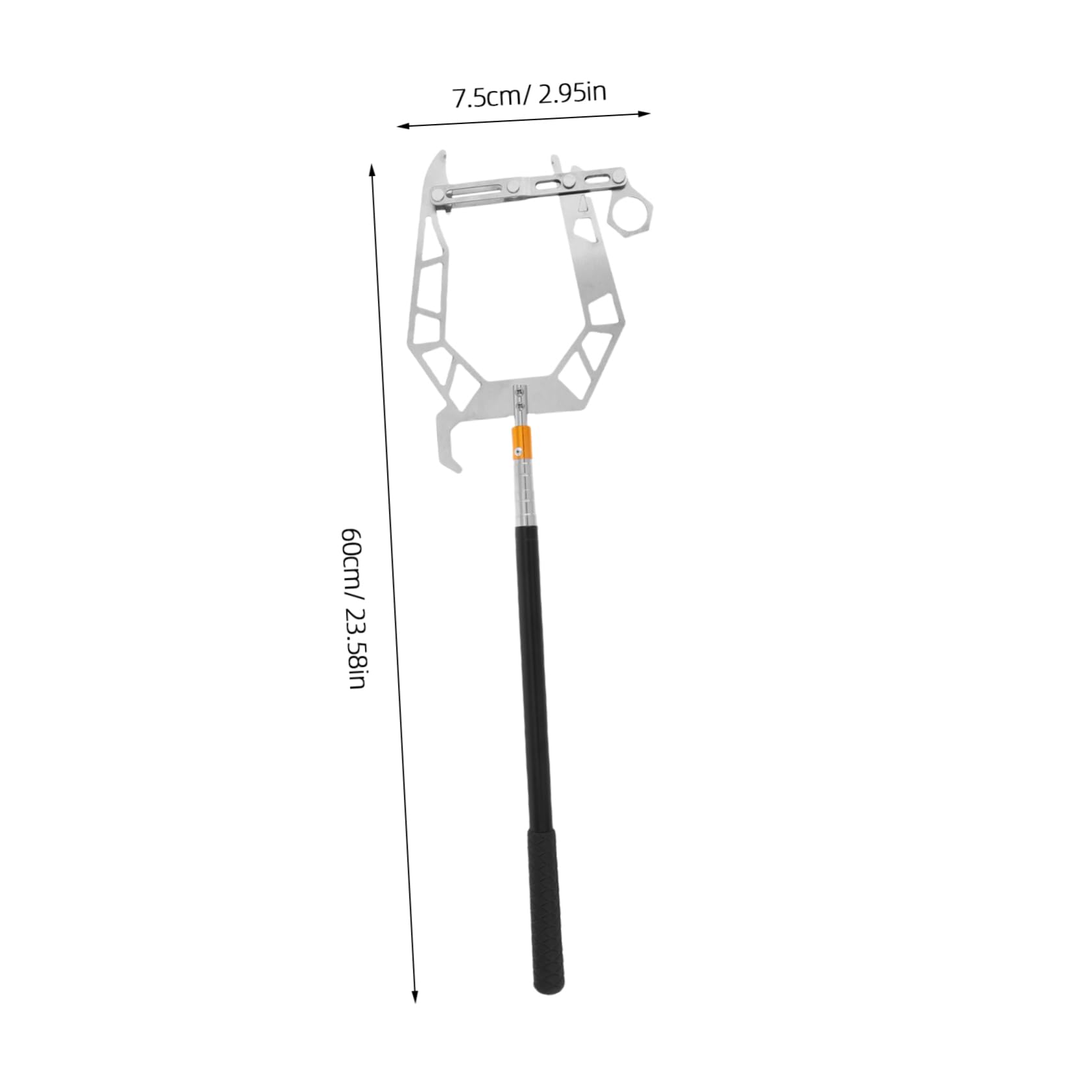 VICASKY U-Type Dock Hook Cable Wire Guide Telescoping Boat Line Guide for Secure Marina Docking