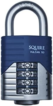 Vulcan Open Boron Shackle Combination Padlock 50mm