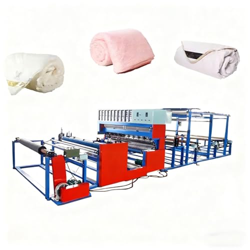 Automatic Continuous Sewing Quilting Machine – Fabric Welding Embroidery System with Coiling Function for Multi-Layer Products