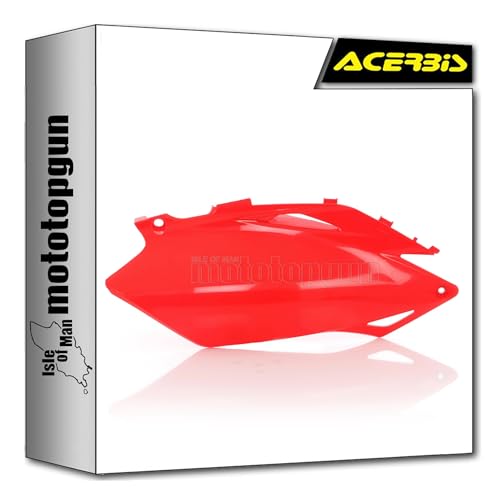Acerbis side panels rouge pour réparer les plastiques Honda CRF 250 R