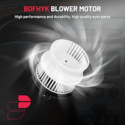 Image of BDFHYK AC Heater Blower Motor Fan 700172 Compatible with Toyota Echo 2003-2005,Compatible with Scion 2004-2006 xA xB,HVAC Blower Motor Assembly Front Side With Cold Climate Replacement for 76950 87809