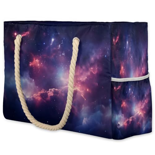 Tote Beach Bag for Women Large Zipper Beach Bags Waterproof Sandproof Gym Swim Pool Travel Bag