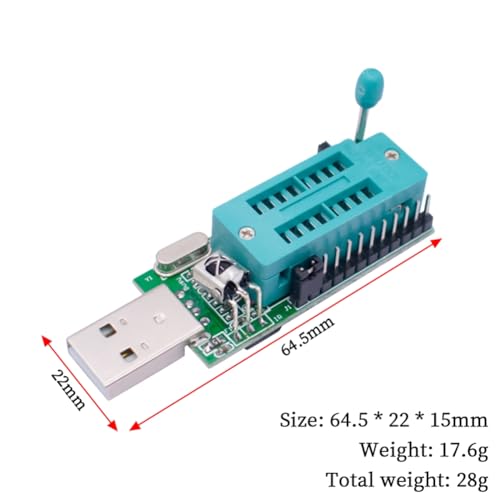 BOFRHME CH341A Programmateur V1.7 1.8V Level Shift W25Q64FW W25Q128FW Gd25LQ64 – vue 6