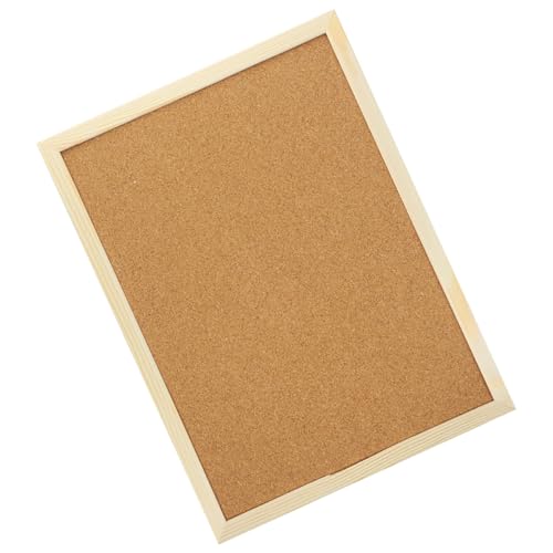 Uonlytech 1 Set Decorative Cork Board for Home Office Announcement Notice Board with Push Pins Pulp Material for Photos and Messages Present for Friends