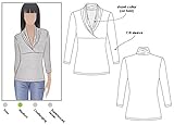 Style Arc Sewing Pattern - Kendall Knit Top (Sizes 04-16) - Click for Other Sizes Available