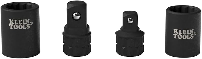 65KADP KNECT (M) Impact Socket Adapter Set, 3/8-Inch and 1/2-Inch Impact Rated Adapters