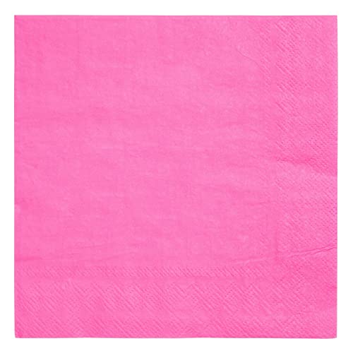 Juvale 72 Pieces Of Hot Pink Party Supplies With Paper Plates, Cups, And Napkins For Birthday Decorations (Serves 24) #TOP3