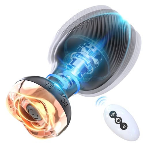 Sexytoysys Uomo Plug Anale-Dilatatore Donna Vibratore Telecomando Anello Vibrante per Lei e Lui Sex Toys Vibratoriper Donne Dildo Anale Vibratoreper Donna Professionale Vibratori Clitoride USB-B821