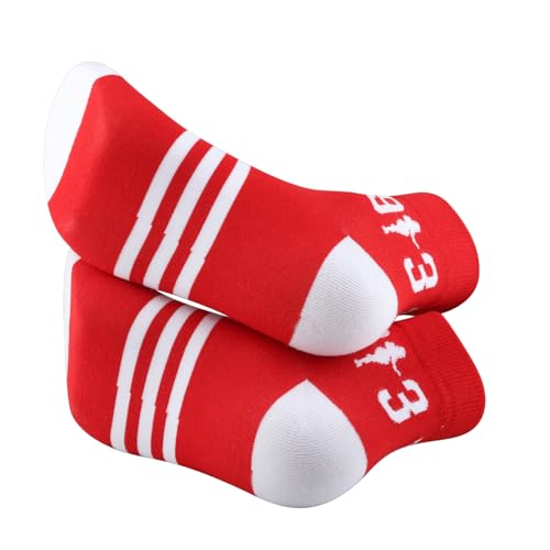 JXGZSO Red And White Sorority Socks Sorority Sister Socks Gift4