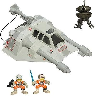 Star Wars Galactic Heroes Cinema Scene - Snow Speeder