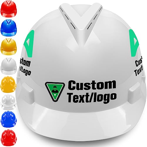 Custom Safety Hard Hat for Men Personalized Logo Construction Helmet