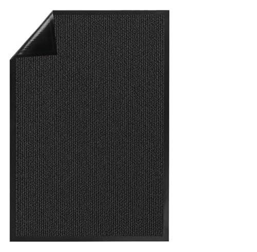 TradeXone Door Mat Non-slip Mats-Stain-Resistant Entrance Rug- Heavy Duty Washable Door Mats Indoor- Dirt Capture, Super Absorbent, Soft Feel Polyester Door Mats Outdoor
