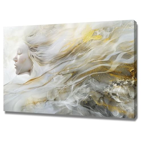 Impression sur toile intissée 60x80cm encadrée pour décoration murale de salon