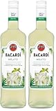 Bacardi Mojito ron PreMezclado, 700ml (Paquete de 2)