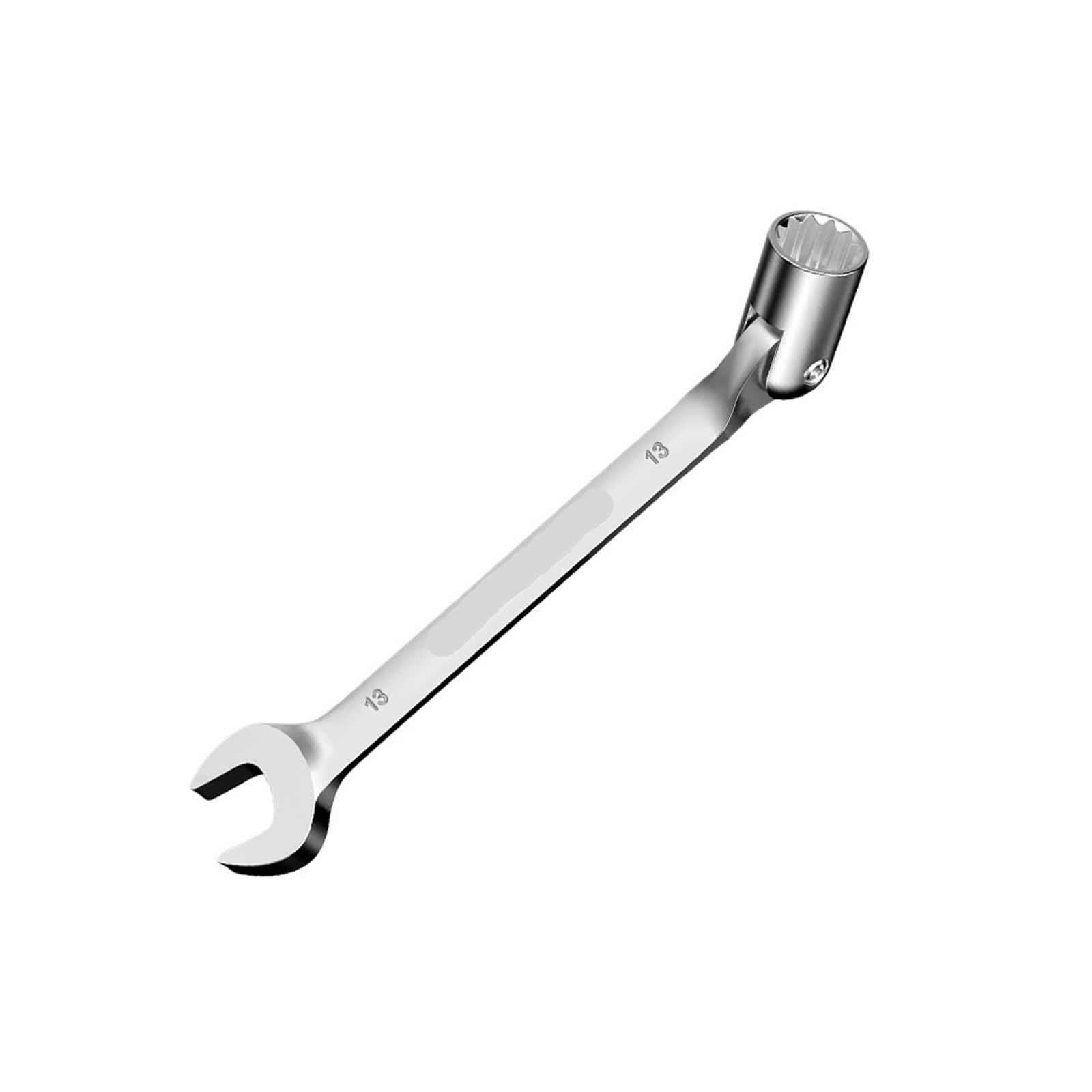 GSFHJRQ 8mm-19mm Swivel Head Socket Spanner Combination Wrench Car Repairing Tool(1pcs-13mm)