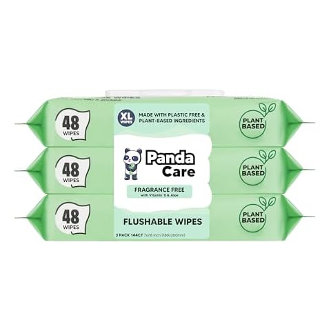 Panda Care Extra Large Flushable Wipes Cover