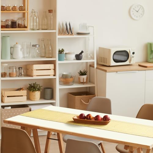 Image of Yancorp 16 inchx120 inch Matte Beige Contact Papaer Peel and Stick Wallpaper Vinyl Wrap Countertop Wallpapers Waterproof for Cabinets Drawers Bedroom Kitchen Self-Adhesive Wallpaper