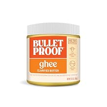Bulletproof Grass Fed Ghee, Pasture Raised, 100% Grass Fed Clarified Butter, Keto, Paleo, Lactose Free, Casein Free, Non-GMO, 13.5 oz