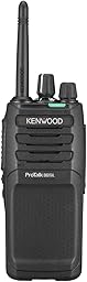 Kenwood TK-3701D Ricetrasmettitore portatile UHF PMR446 analogico e digitale dPMR, 48 canali (32 digitali e 16 analogici), portata fino a 9 km, utilizzo libero senza licenza, Nero