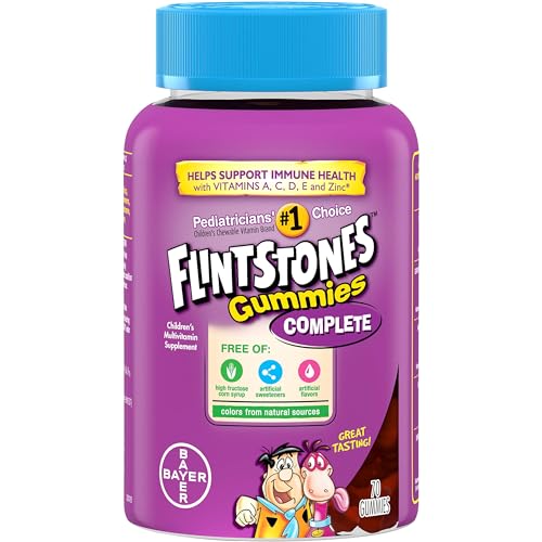 Flintstones Childrens Complete Multivitamin Gummies 70 Count