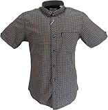 chemise ben sherman blanche Conçu dans un style heritage mod, cette icône élégante présente un col boutonné à deux boutons,