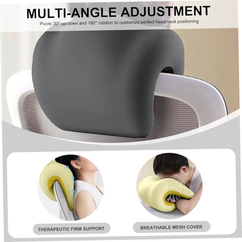 Mousse mémoire de forme de chaise de bureau : appui-tête contre le mal de cou - 6