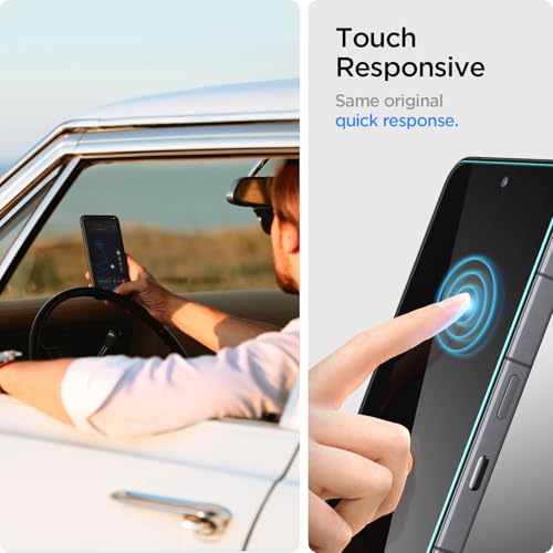 Image of Spigen Glas.tR Slim Tempered Glass Screen Protector Guard For Nothing Phone 3 [2 Pack]