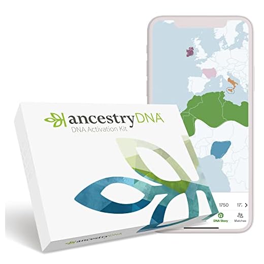 AncestryDNA: Genetic Ethnicity Test, Ethnicity Estimate, AncestryDNA Test Kit…