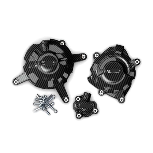 Couvercle de protection moteur YZF-R3 2015-2022 en look carbone