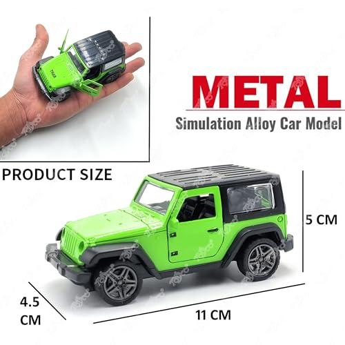 Image of toyco Alloy Metal SUV Toy Car for Kids | Pull Back Unbreakable Small Toy Cars | Openable Doors, Smooth & Shiny Edges |1:36 Scale | Gift Toys for Boys and Girls Age 3+ | (Multicolor)