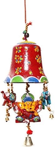 HAWAMAHAL Home Décor Paper Mache Elephant Door Hangings for Main Door