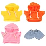 ACCESSOIRES POUR POUPÉE EN PELUCHE : vêtement poupée élégants : ensemble de vêtements de poupée de 20 cm conçu pour habiller votre poupée avec des tenues à la mode et mignonnes, améliorant ainsi sa valeur