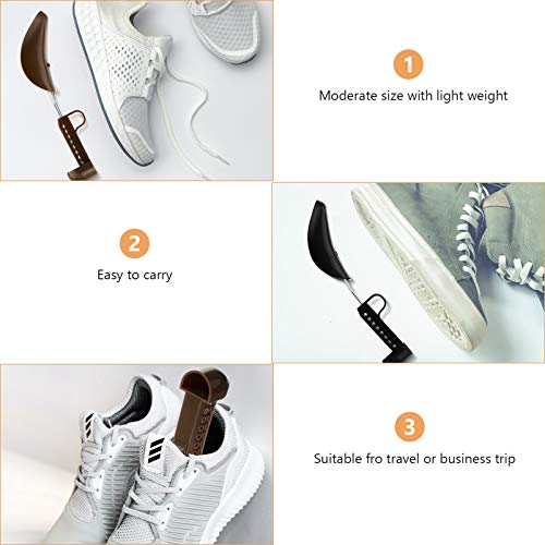 Ajustável Sapato Maca de Inicialização Shaper: 8 Pares de Comprimento Ajustável E Largura de Cowboy